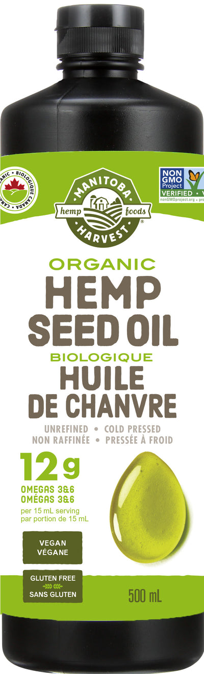 Organic Hemp Seed Oil