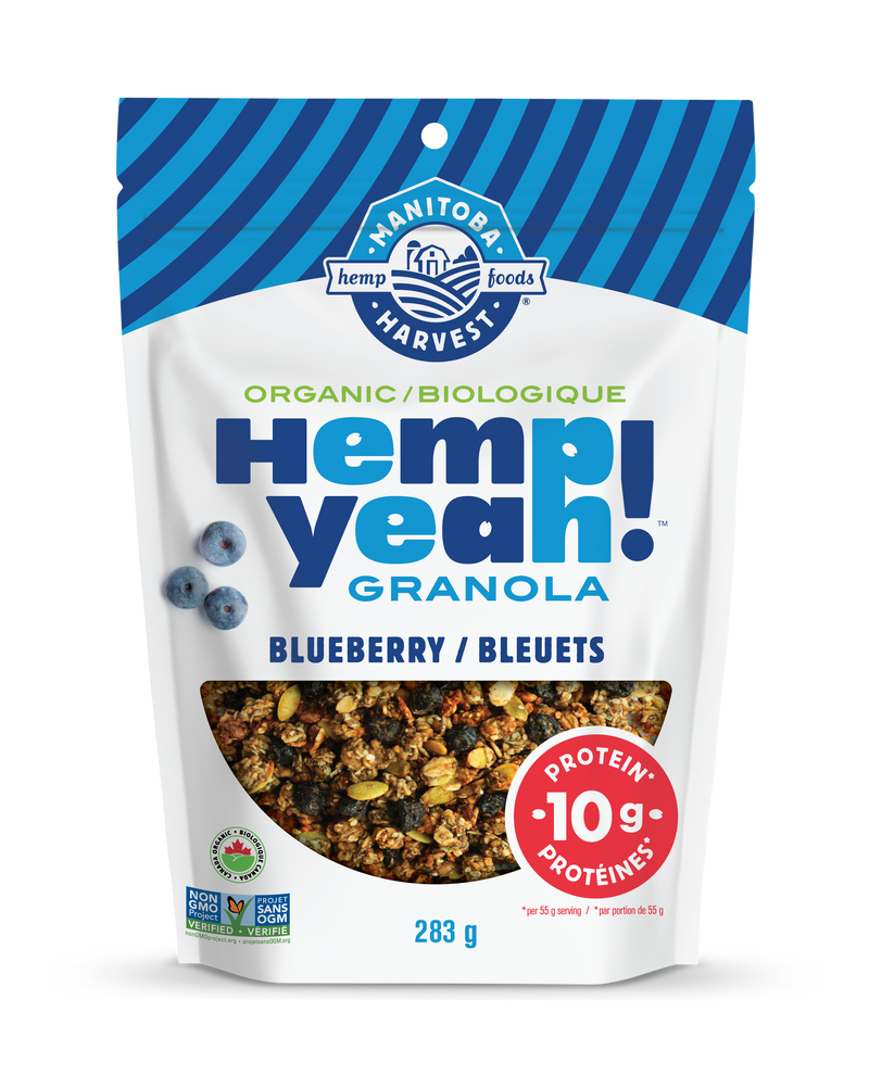 Organic Hemp Granola Blueberry