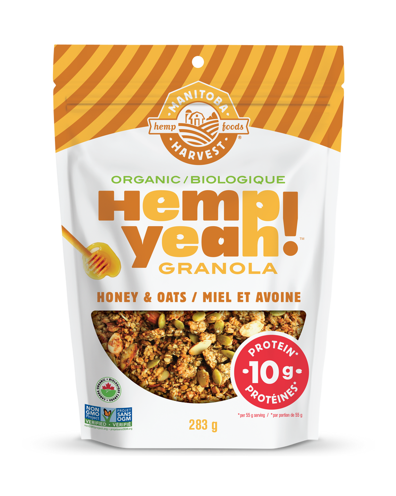 Organic Hemp Granola Honey & Oats