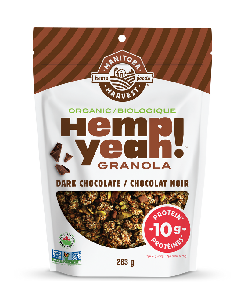 Organic Hemp Granola Dark Chocolate