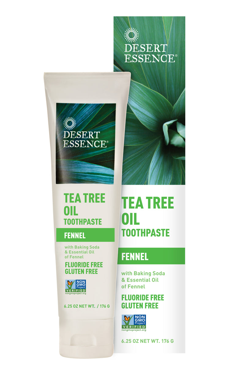 Tea Tree Oil Toothpaste With Fennel