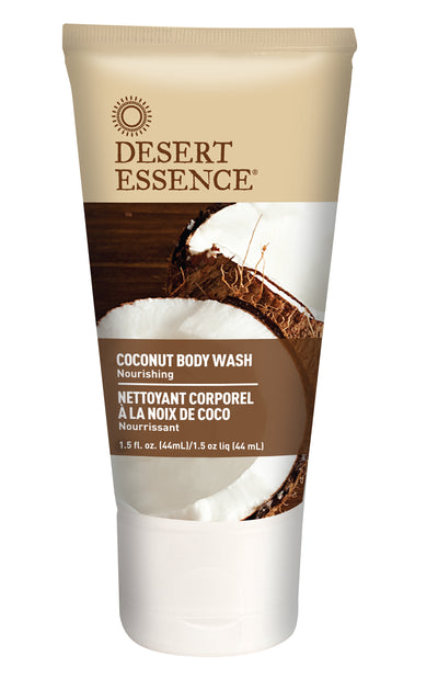 Coconut Body Wash Travel Size