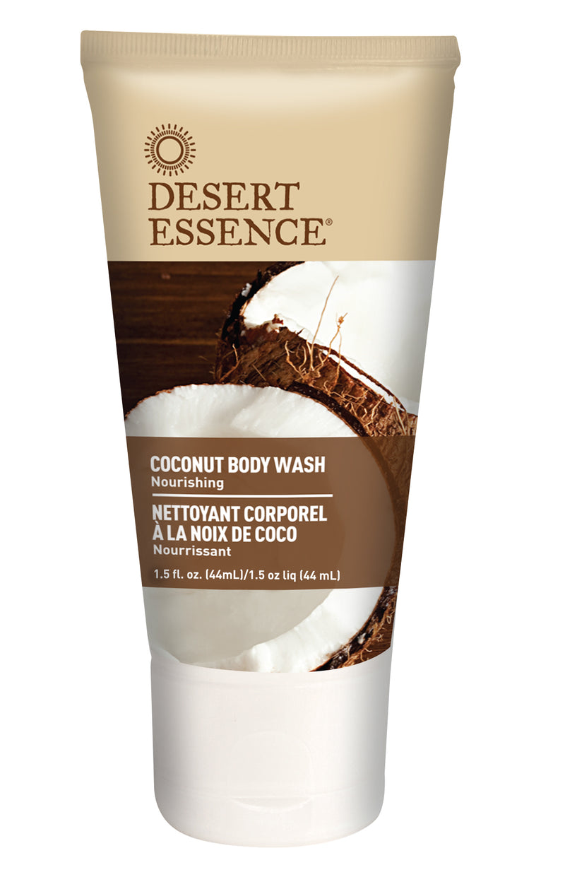 Coconut Body Wash Travel Size