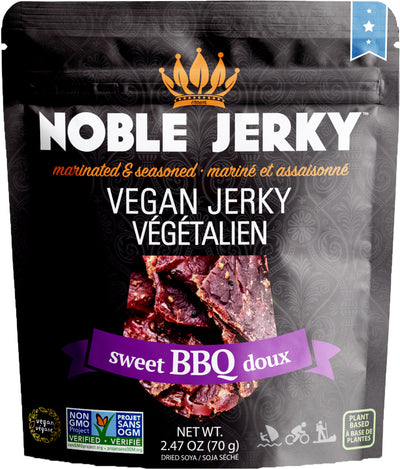 Sweet BBQ Vegan Jerky