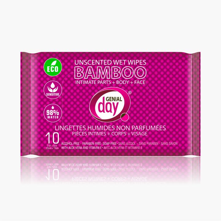 Unscented Bamboo Wet Wipes