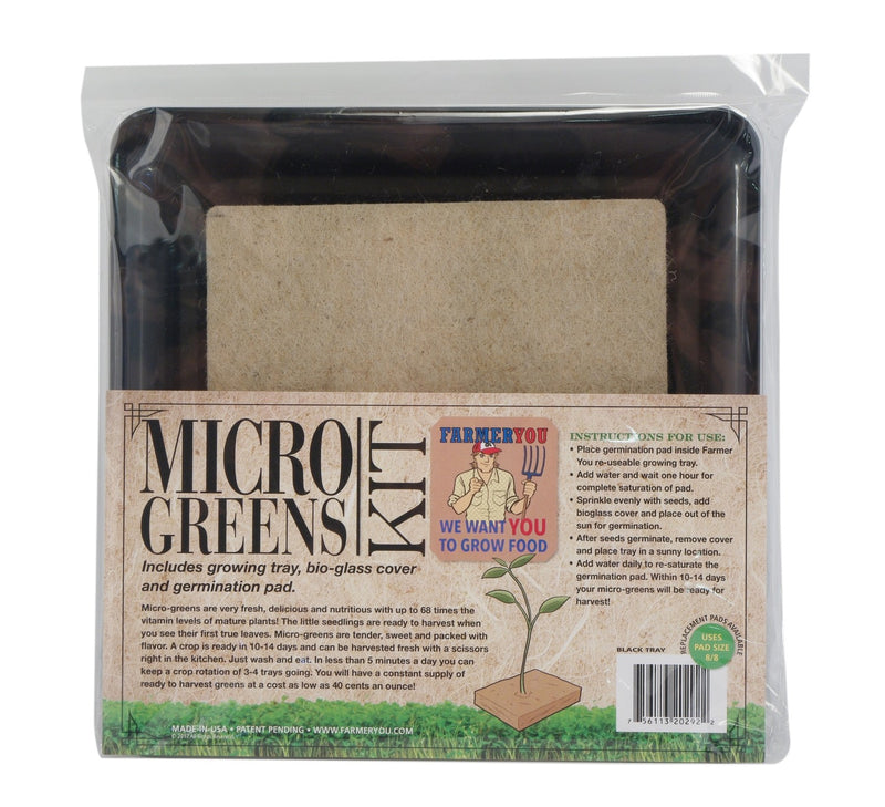 Kitchen Microgreen Kit - Black