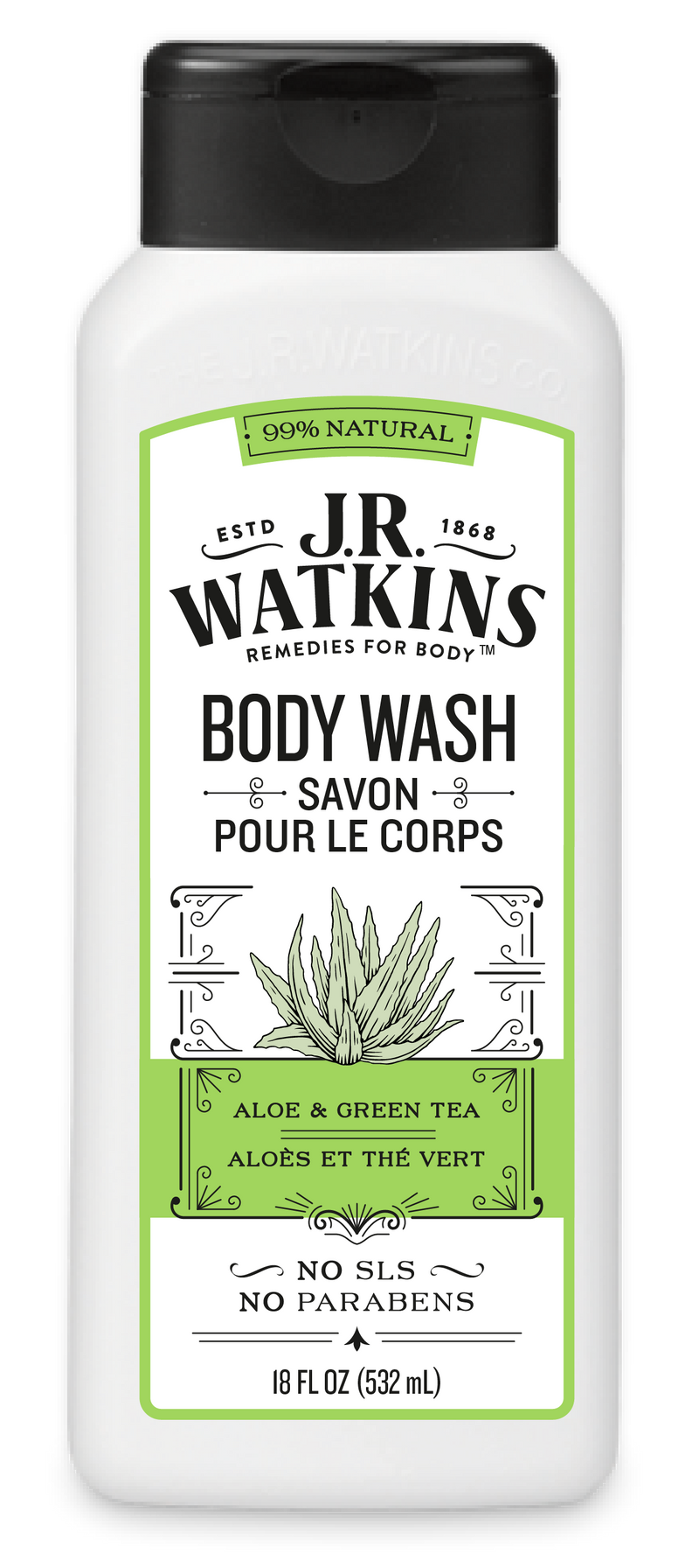 Aloe & Green Tea Body Wash