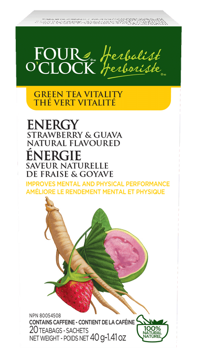 Energy Green Tea Straberry-Guava