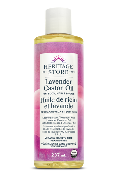 Organic  Castor Oil Lavender