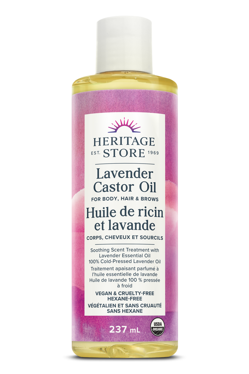 Organic  Castor Oil Lavender