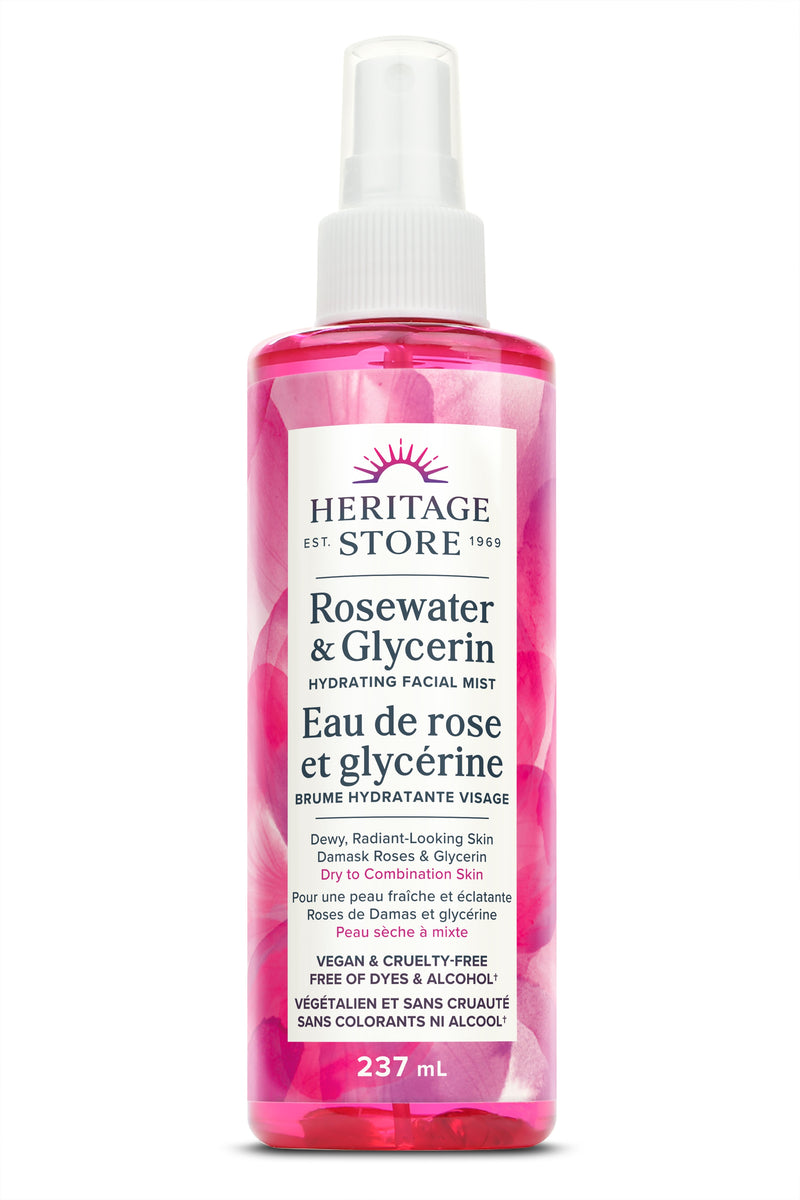 Rosewater & Glycerin Mist Sprayer