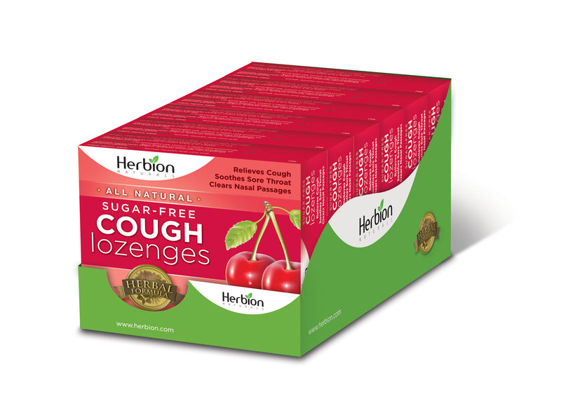 Herbion Sugar Free Cherry Cough Loz