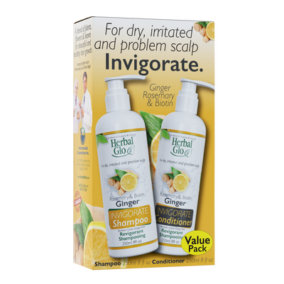 Ginger INVIGORATE Sham/Con VALUE PK