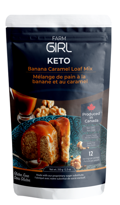 Keto Caramel Banana Loaf Mix