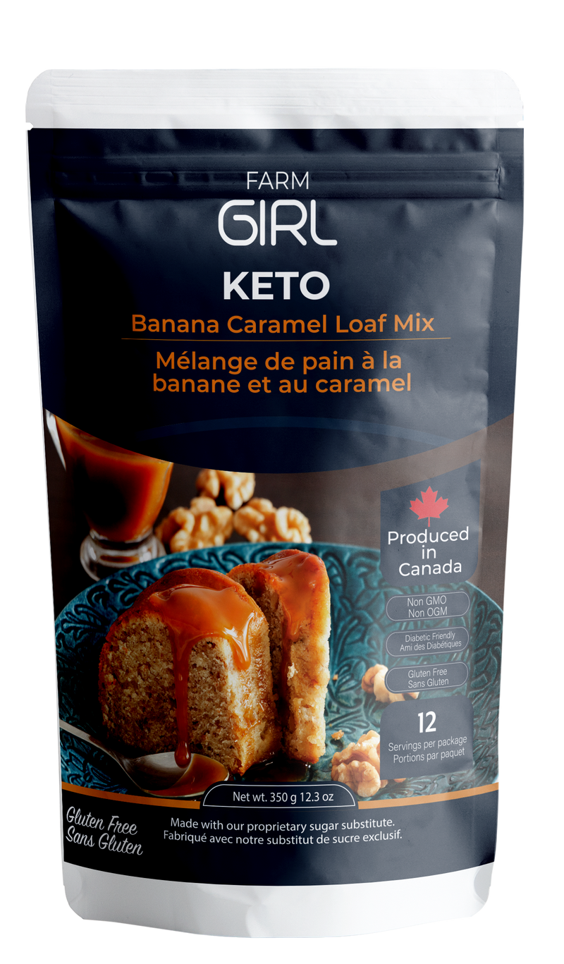 Keto Caramel Banana Loaf Mix