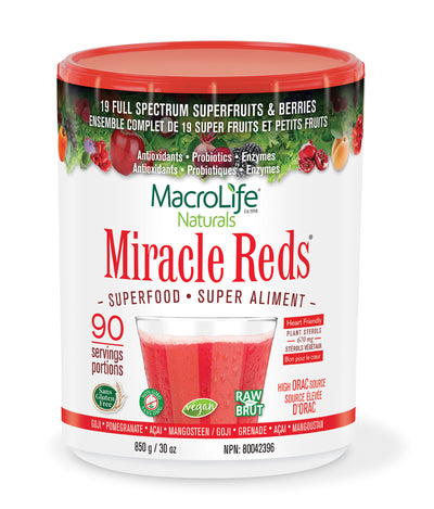 Miracle Reds Canister