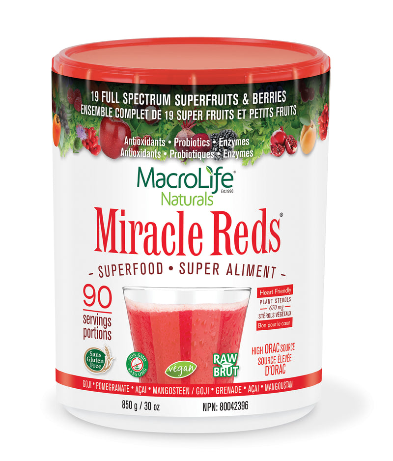 Miracle Reds Canister