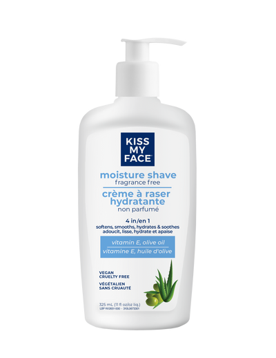 Moisture Shave Fragrance Free 4in1