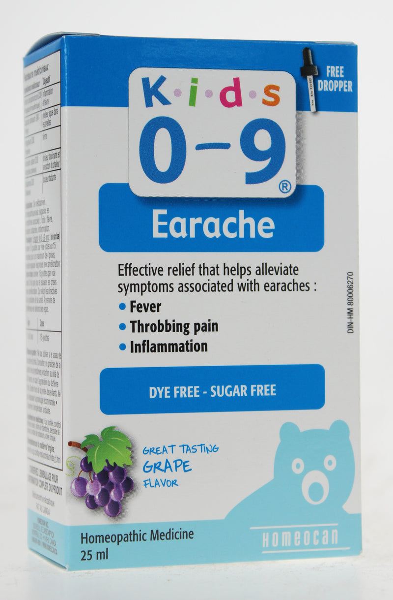 Kids 0-9 Earache Solution