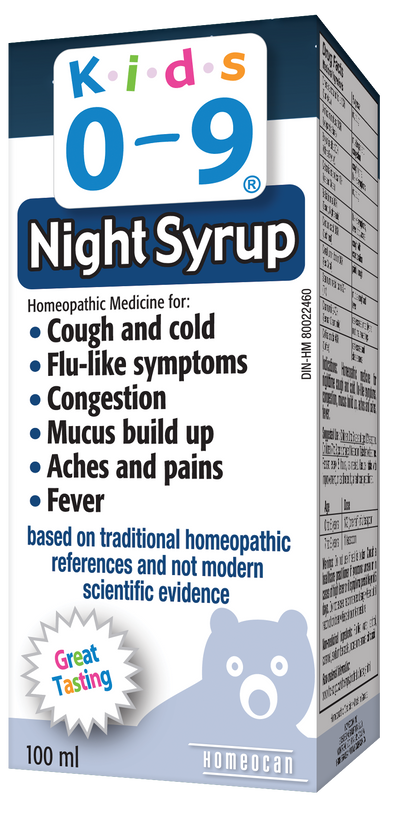 KIDS 0-9 Cough & Cold Nighttime