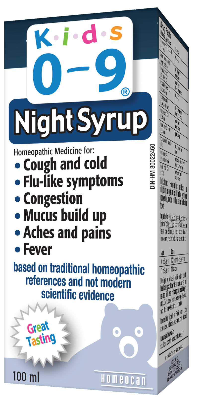 KIDS 0-9 Cough & Cold Nighttime