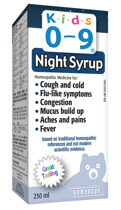 Kids 0-9 Cough And Cold Night 250ml