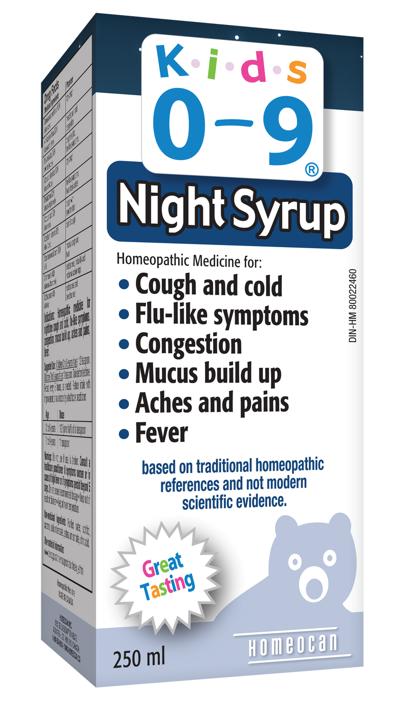 Kids 0-9 Cough And Cold Night 250ml