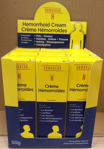 Hemorrhoid Cream Counter Display