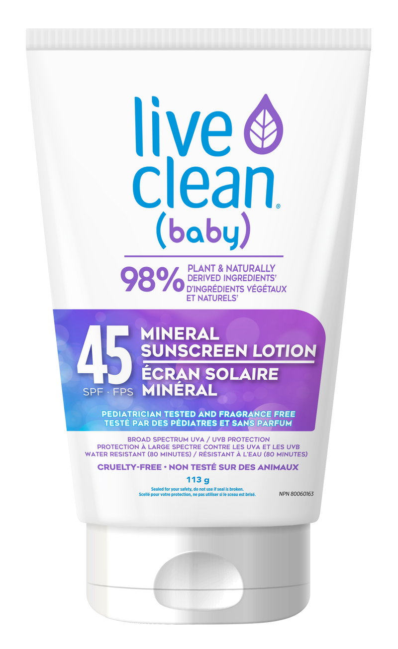 Baby Mineral Sunscreen Lotion Spf45