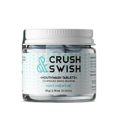 Crush & Swish Mouthwash Tablets