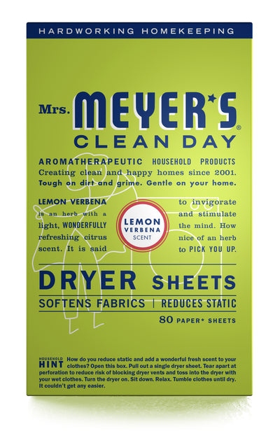 Dryer Sheets - Lemon Verbena