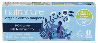 Organic Cotton Tampons Regular