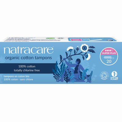 Organic Cotton Super Plus Tampons