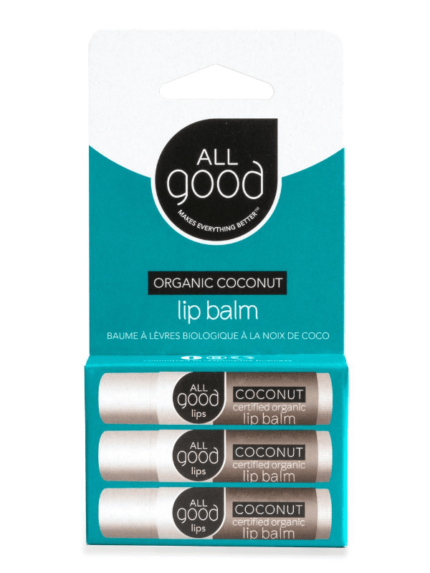 Coconut Organic Lip Balms (3pk)