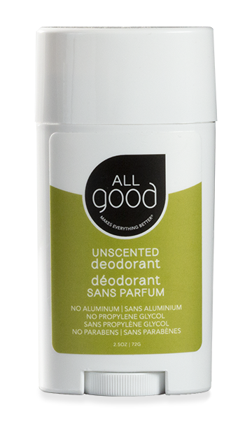 Unscented Deodorant