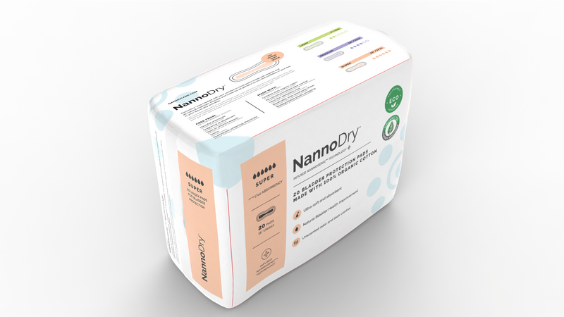 NannoDry Super Incontinence Pads