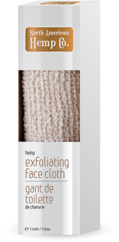 Hemp Exfoliating Face Cloth