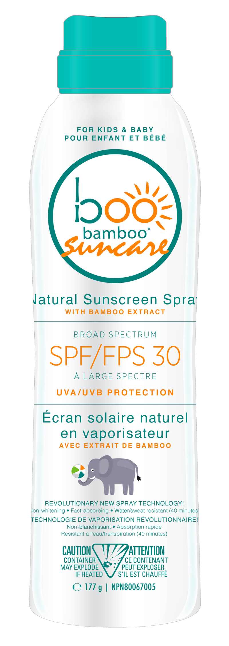 SPF 30 Kids & Baby Sunscreen Spray