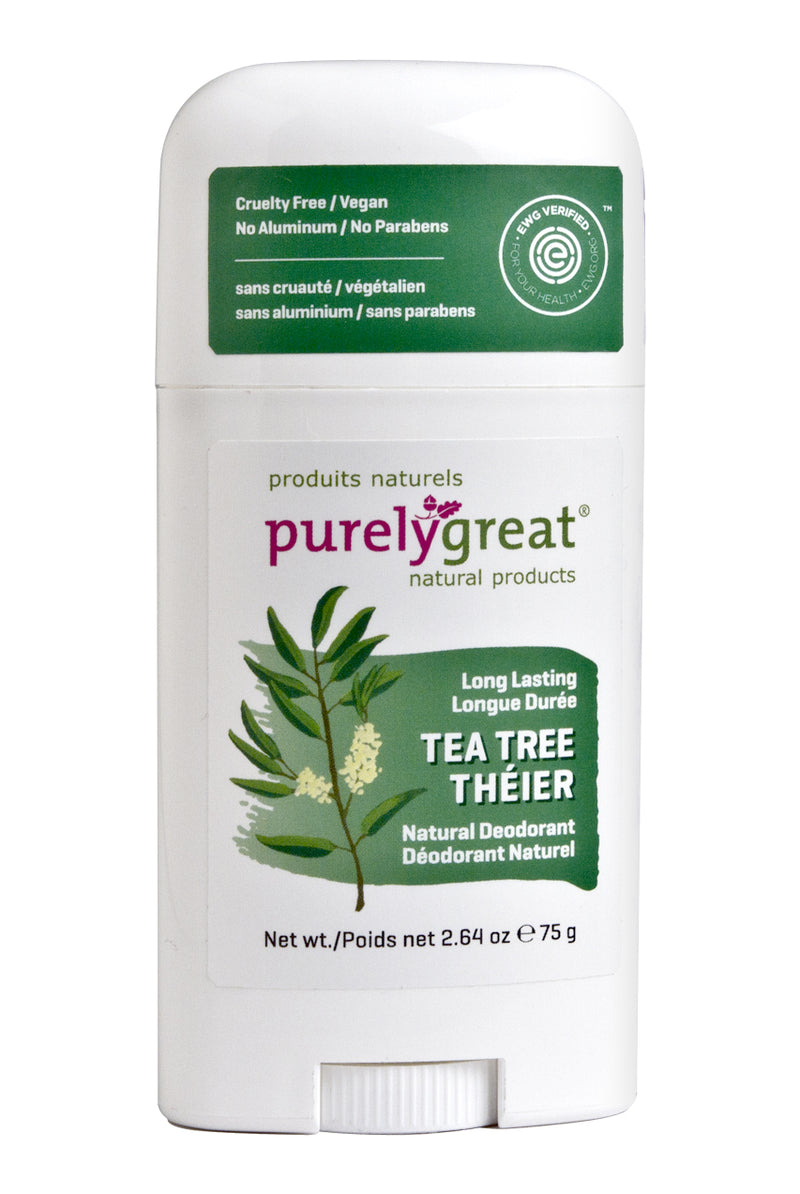 Natural Deodorant Stick - Tea Tree