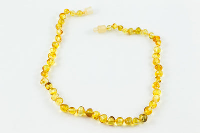 11" Baby Necklace - Polished Honey