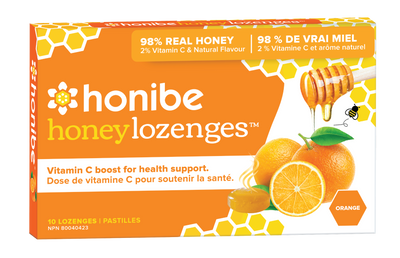 Honibe Honey Lozenges Vit C &Orange