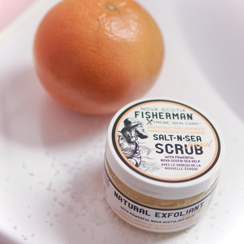 Grapefruit & Lavender Facial Scrub