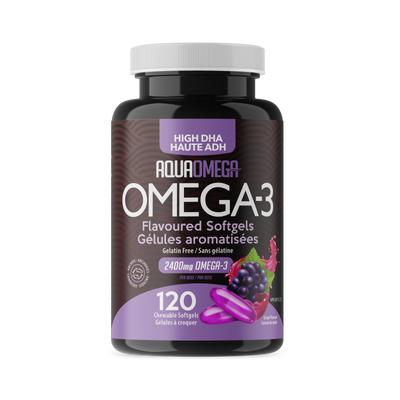 High DHA Softgels Grape