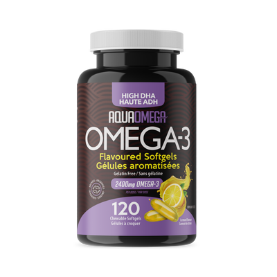 High DHA Softgels Lemon