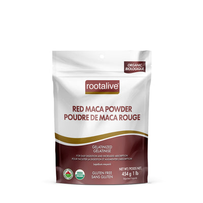 Organic Gelatinized Red Maca Pwd