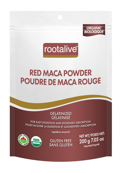 Organic Gelatinized Red Maca Pwd