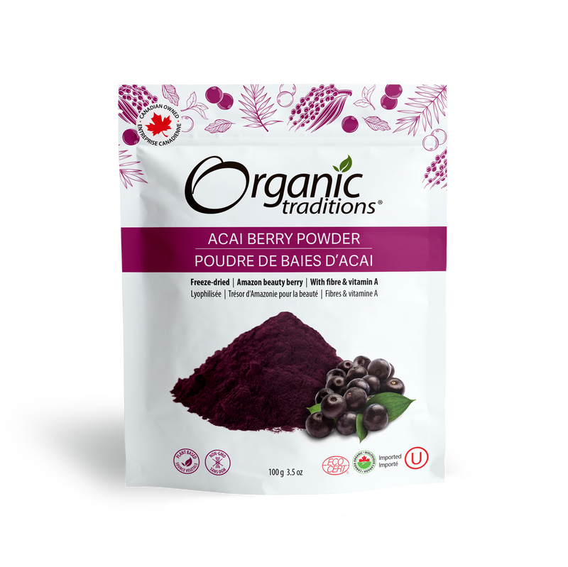 Acai Berry Powder, Cold Dried