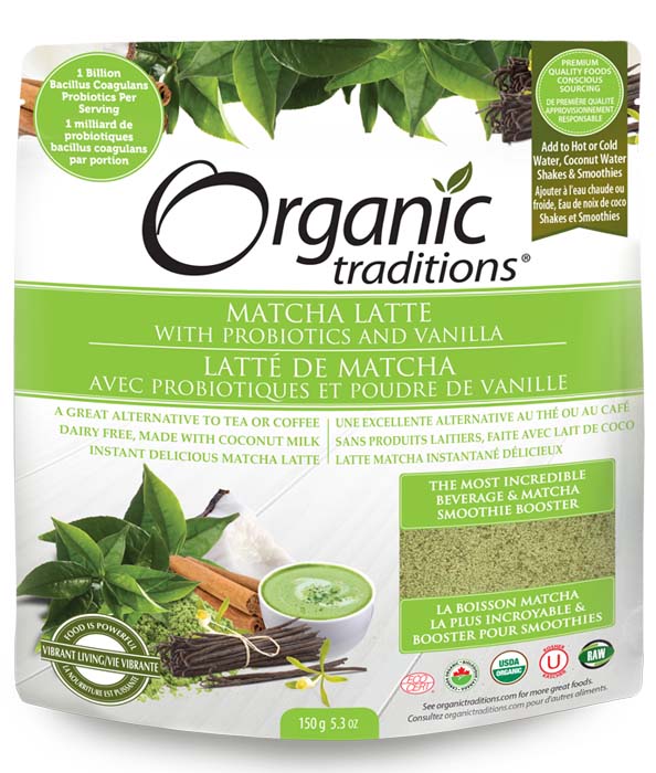 Latte - Matcha with Probiotics