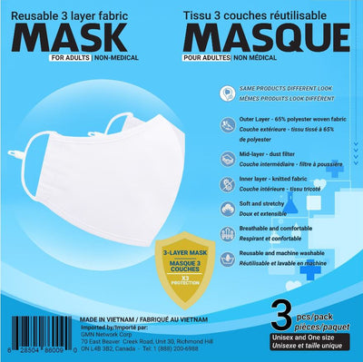 Mask for Adults White