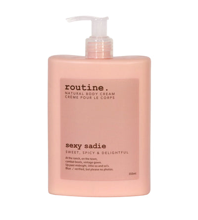 Sexy Sadie Natural Body Cream